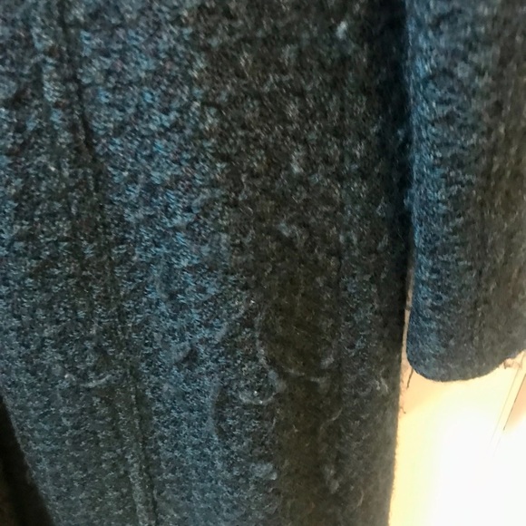 Banana Republic Green Tweed Pea Coat Size XS - Picture 8 of 8